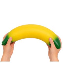 Mega squeeze banán, antistres 37cm