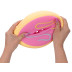 Mega squeeze jumbo strečový donut, modrý 16cm
