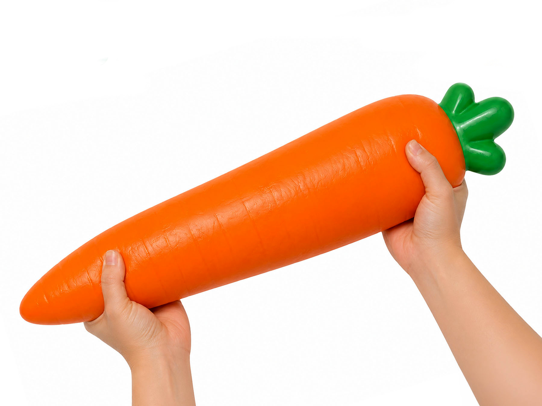 Mega squeeze Jumbo mrkev, 8x8x34cm