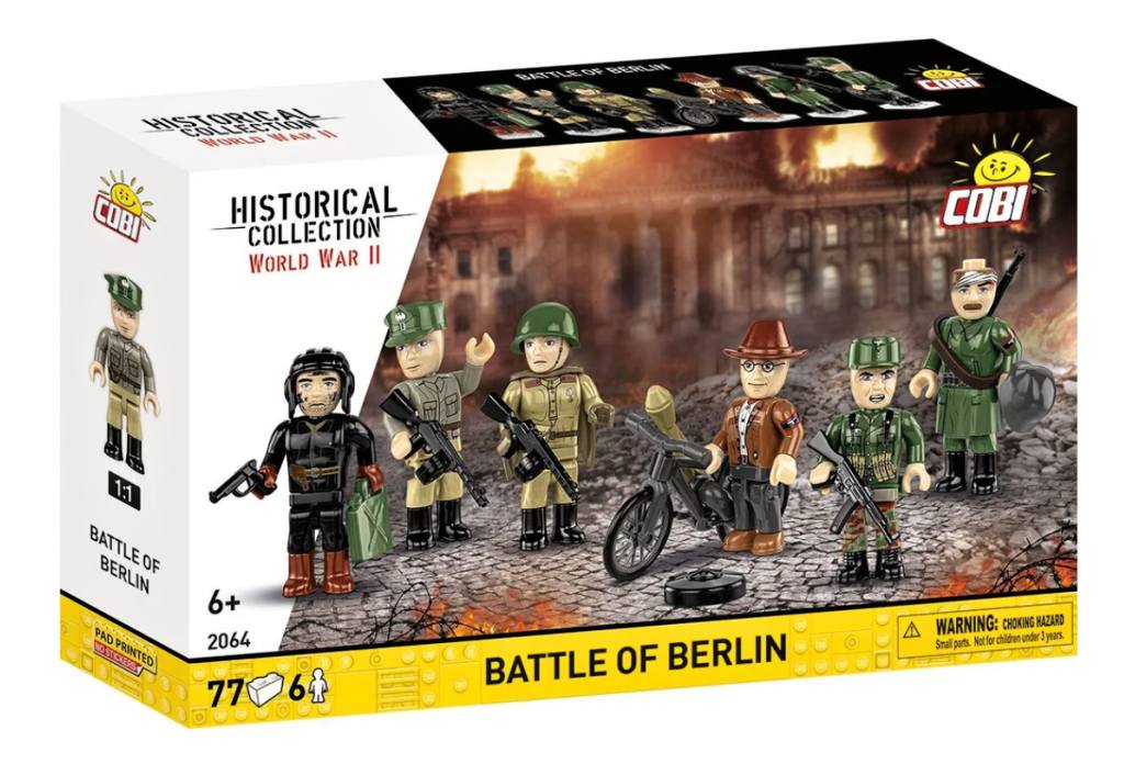 Cobi 2064 Bitva o Berlín 1945, 77 kostek a 6 figurek