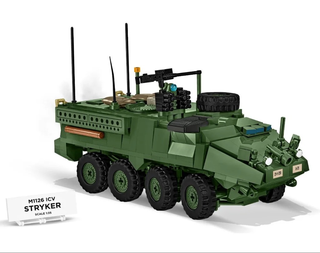 Cobi 2635 Armed Forces STRYKER M1126 ICV, 1:35, 661 kostek