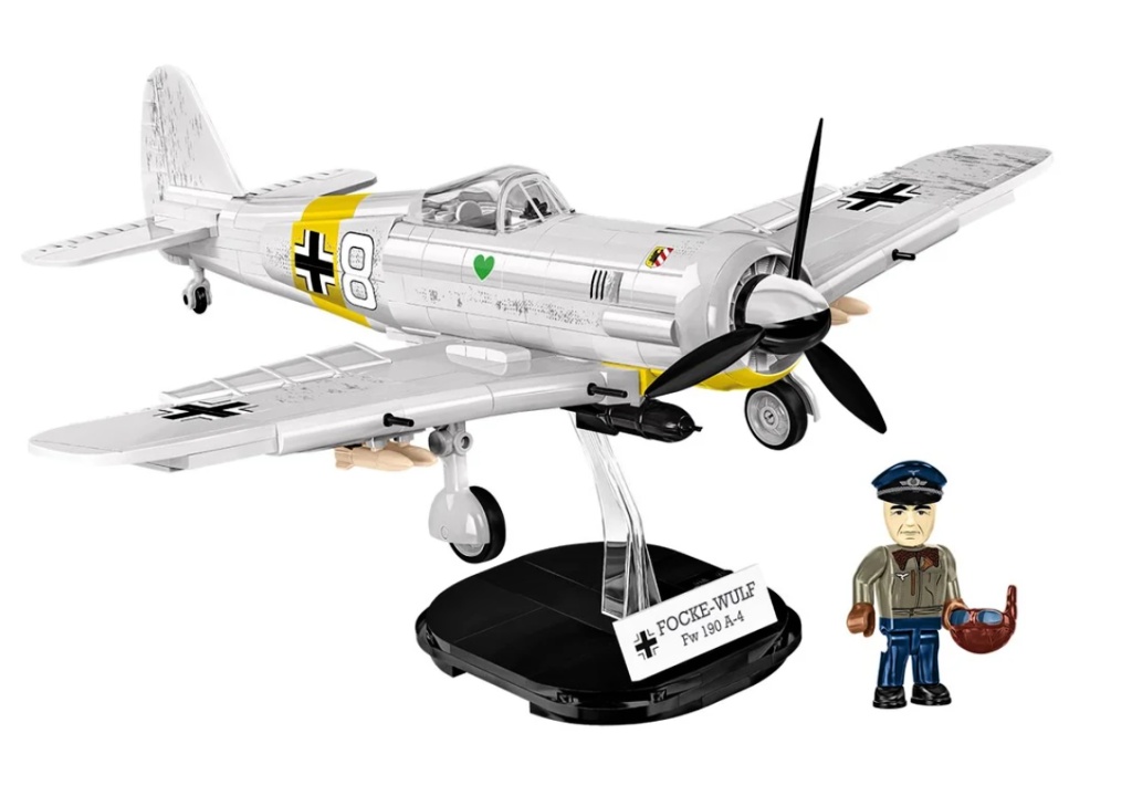 COBI 5775 II WW Focke-Wulf Fw 190 A-4, 1:32, 390 kostek