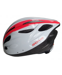 Brother cyklistická helma pro inline bruslení, Bílá vel. 58-61 cm