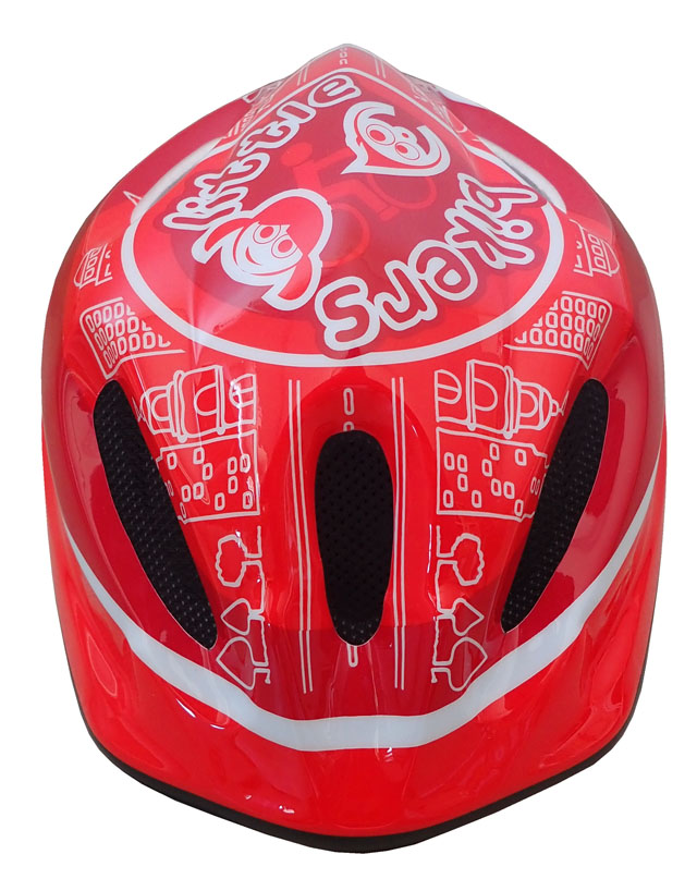 Brother Cyklistická dětská helma CSH065, červená vel.S (48-52 cm)