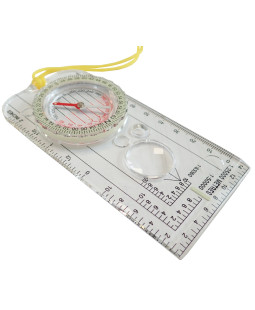Buzola speciál s lupou, 126x60 mm