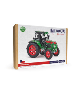 Merkur Traktor 4x4 zelený, 567 dílků