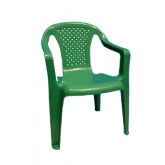 Dětská plastová židlička - Zelená