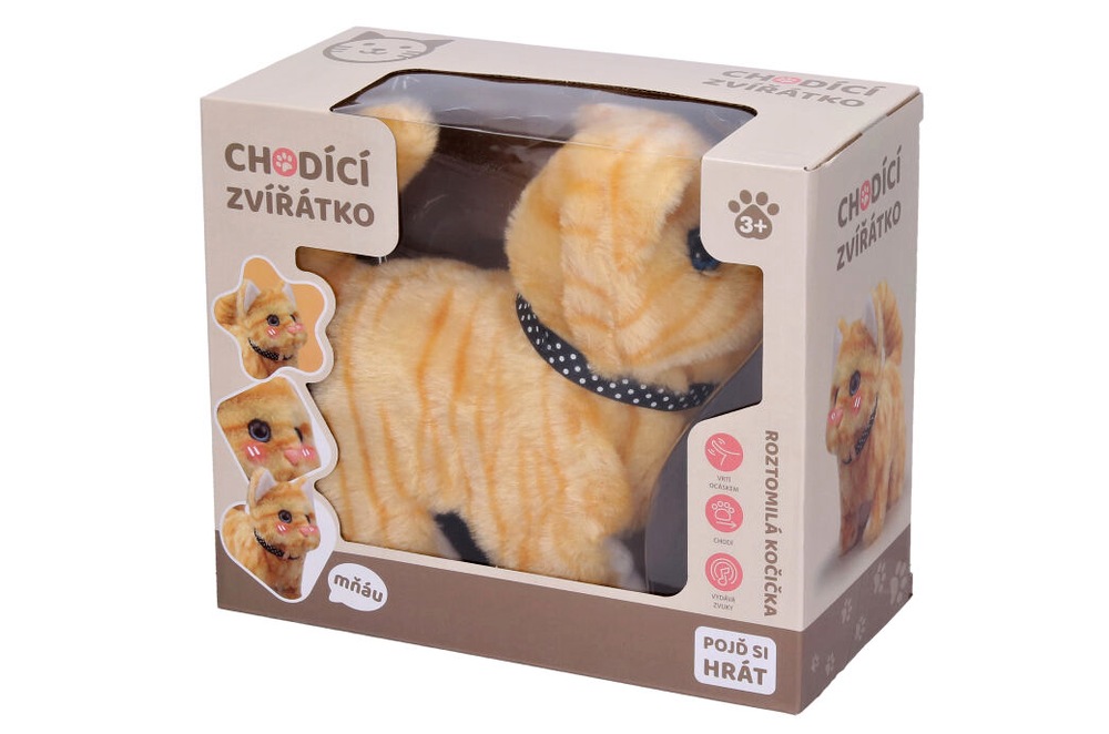 Wiky Chodící Kočka, 16cm