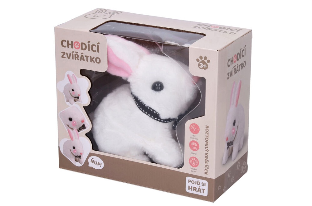 Wiky Chodící Králík, 16cm