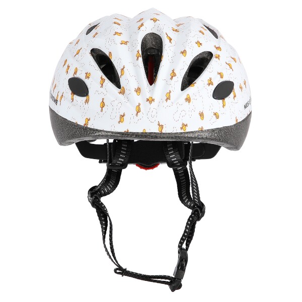 Nils MTV65 Dětská cyklistická přilba, Bílá, vel.M (52-56 cm)