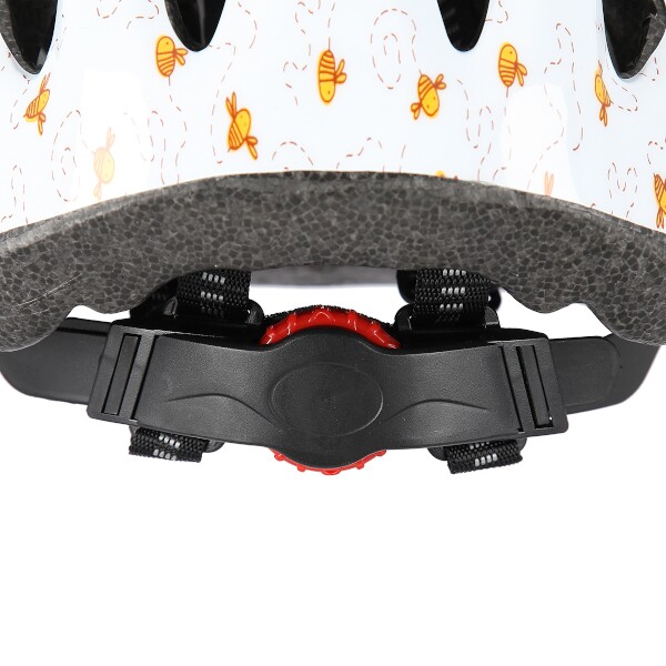 Nils MTV65 Dětská cyklistická přilba, Bílá, vel.M (52-56 cm)