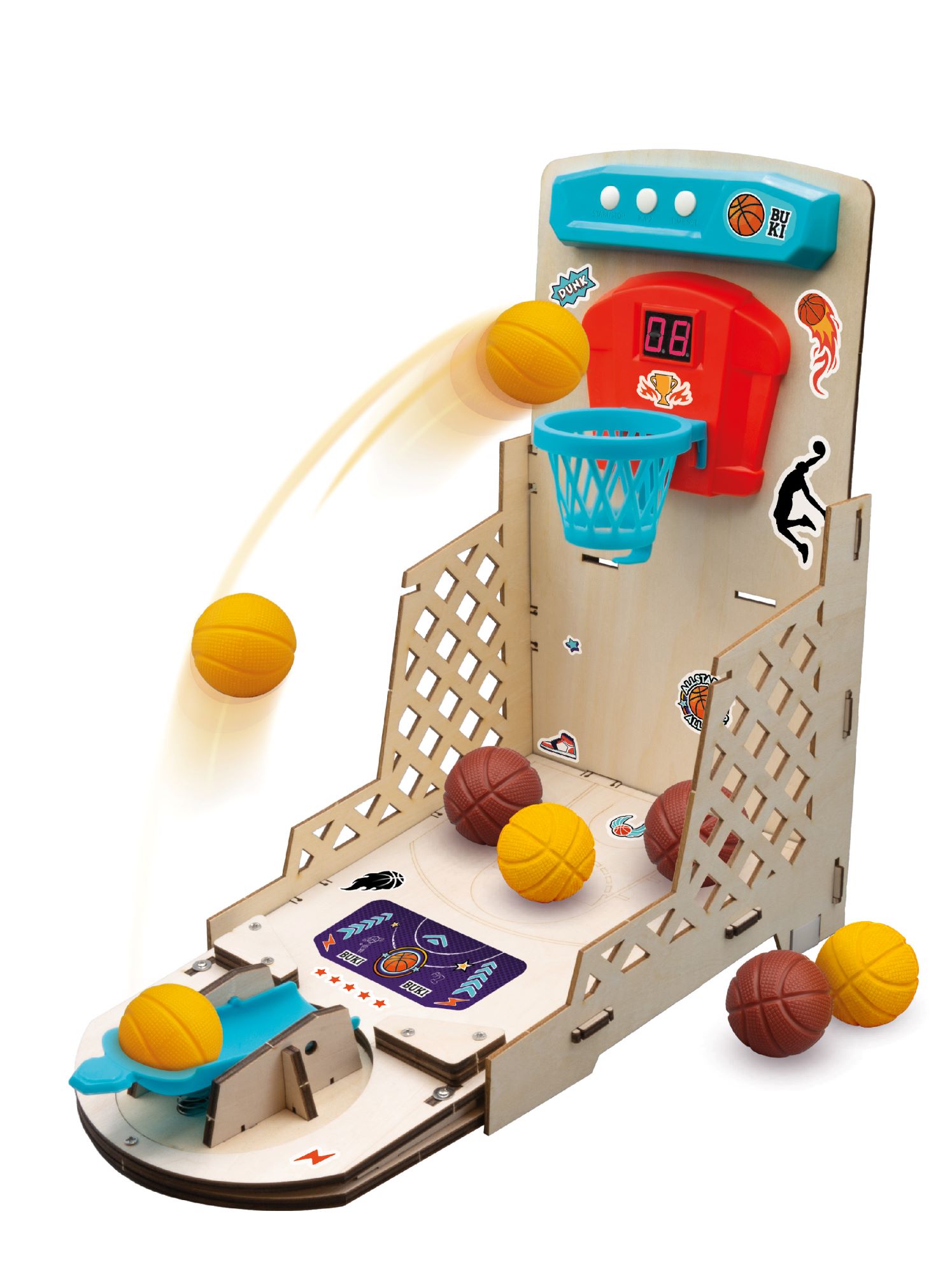 BUKI Elektronický basketbal - vyrob si sám