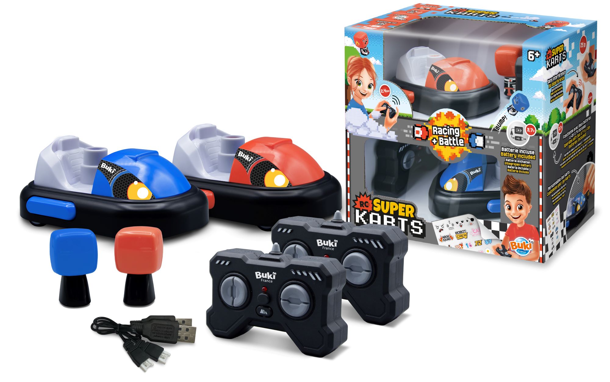 BUKI RC Super Karts - závodní minikáry