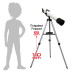 BUKI Astronomický teleskop 60x700mm 40 aktivit