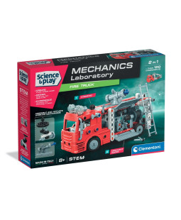 Clementoni Mechanická laboratoř, Hasičské auto, 120 dílků