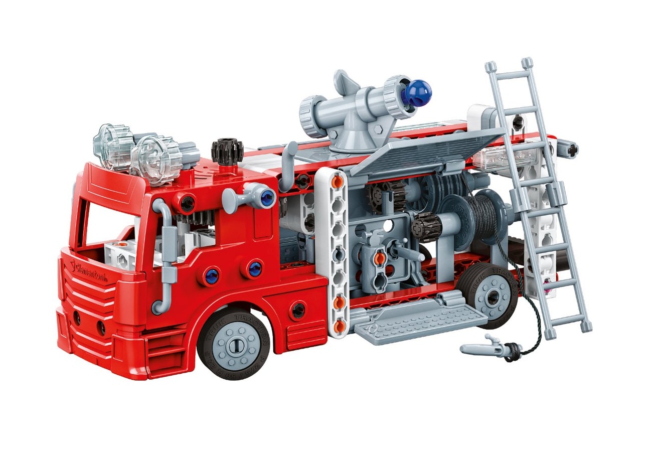 Clementoni Mechanická laboratoř, Hasičské auto, 120 dílků