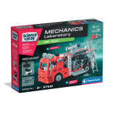 Clementoni Mechanická laboratoř, Hasičské auto, 120 dílků