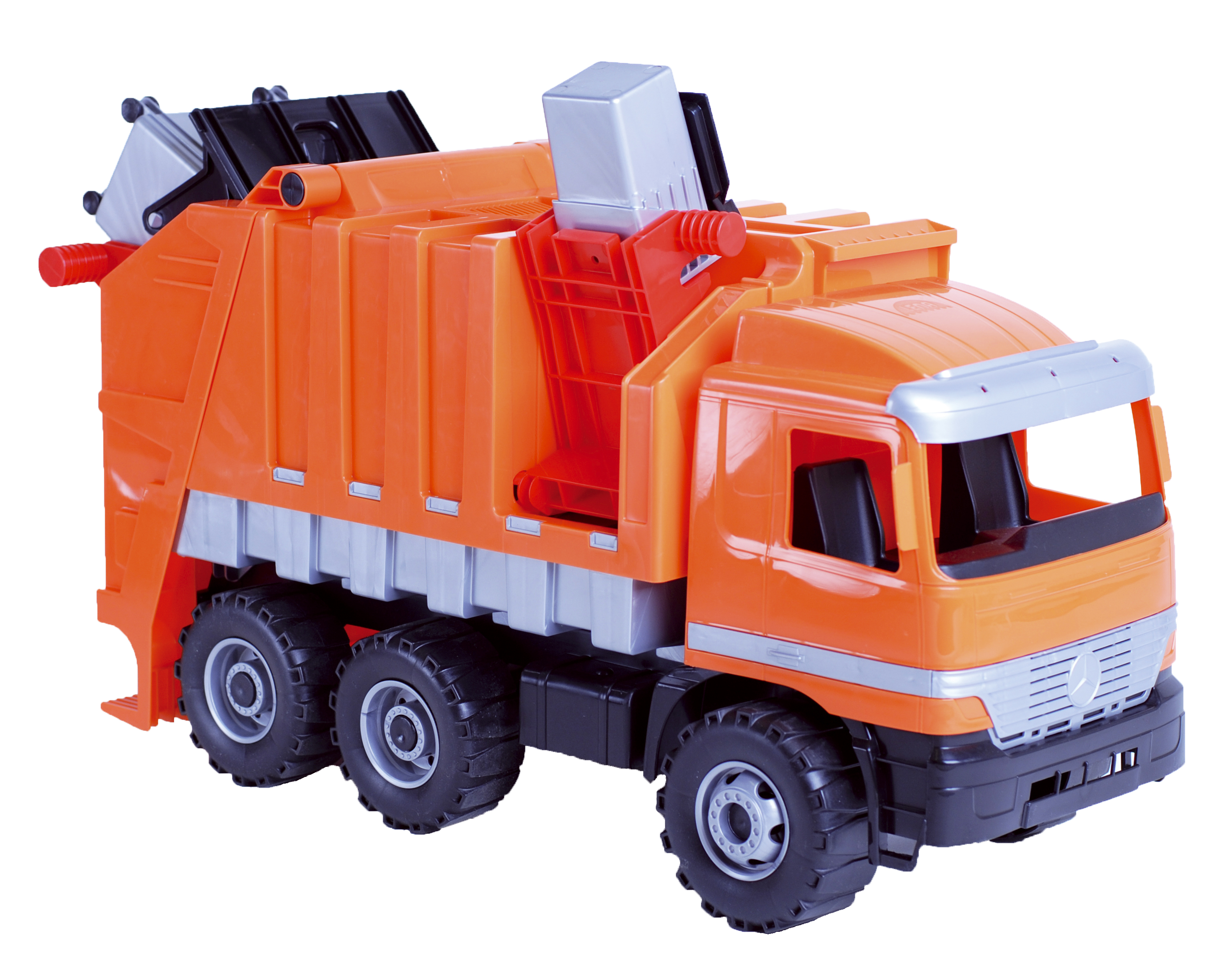 Lena 2026 Mercedes popelářské auto 70 cm, Oranžové