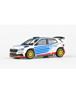 Abrex Škoda Fabia IV RS Rally2 (2022) 1:43 Motorsport Design 2025 130RS MC