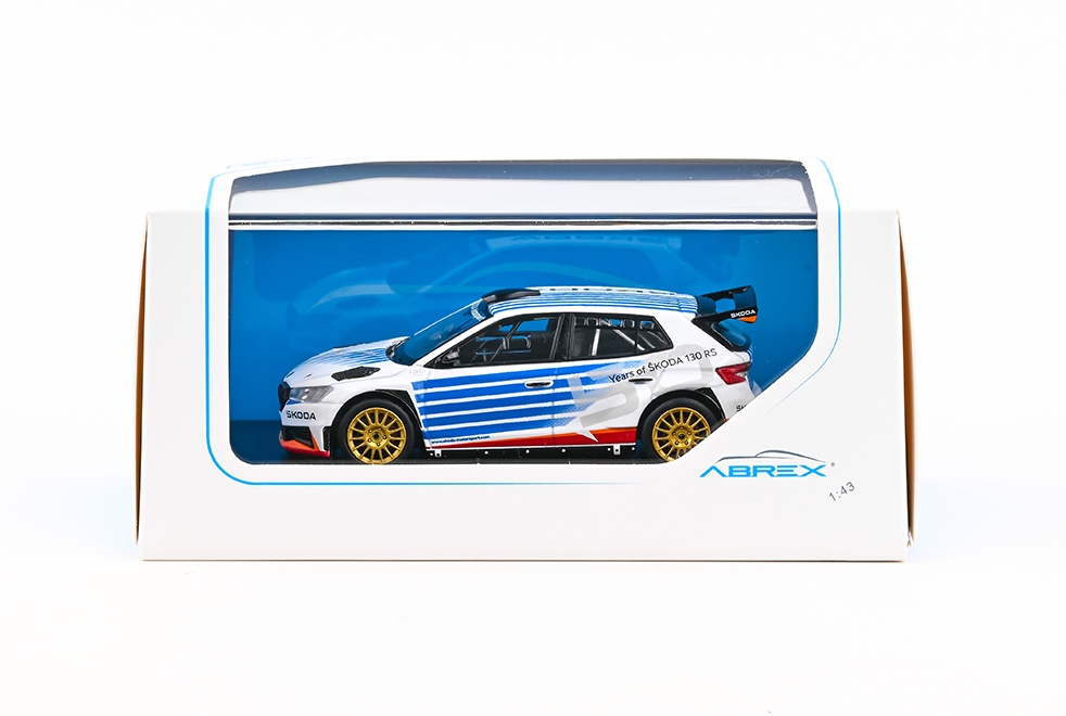 Abrex Škoda Fabia IV RS Rally2 (2022) 1:43 Motorsport Design 2025 130RS MC