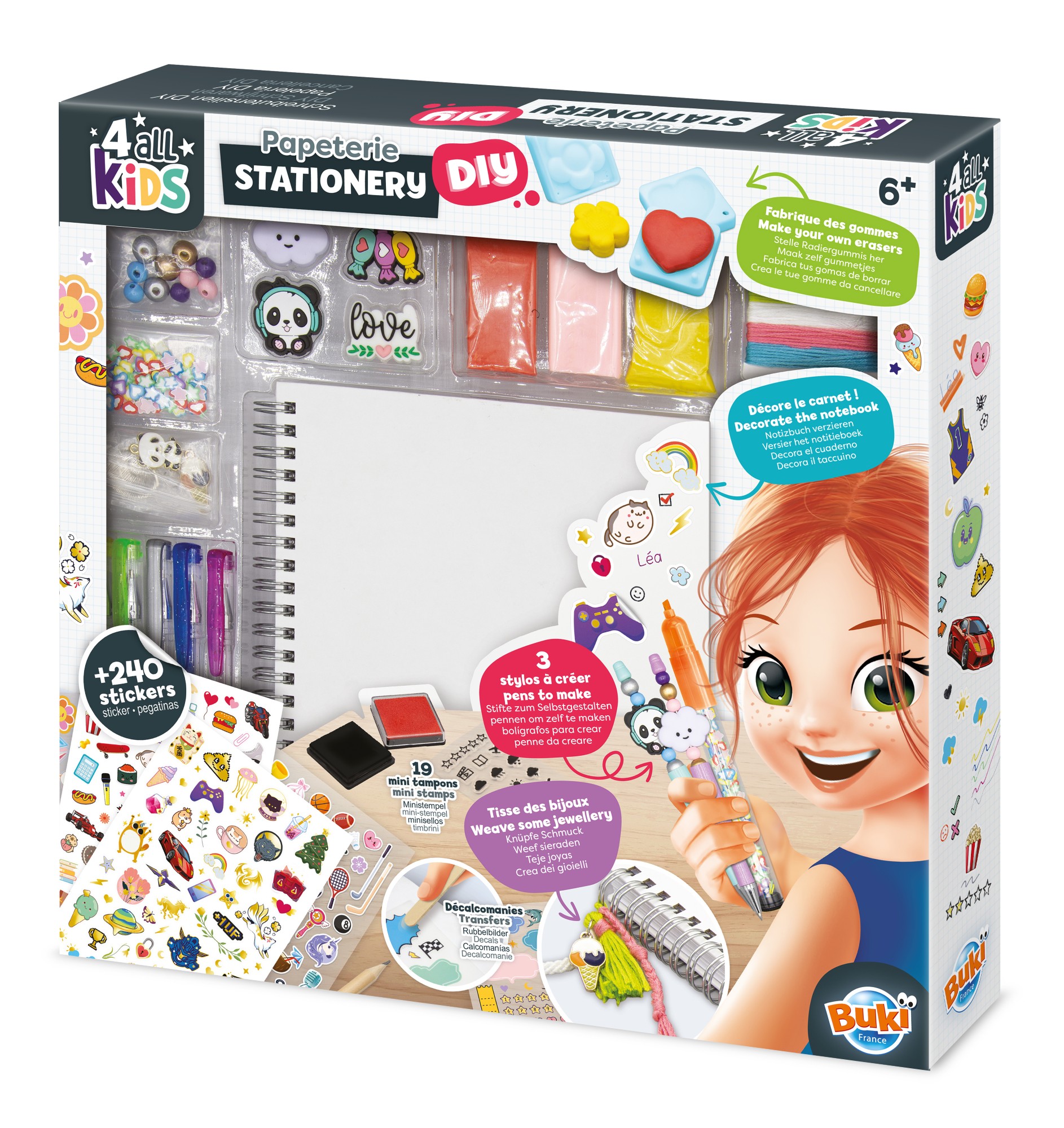 BUKI 4allKIDS Psací dekorační sada DIY