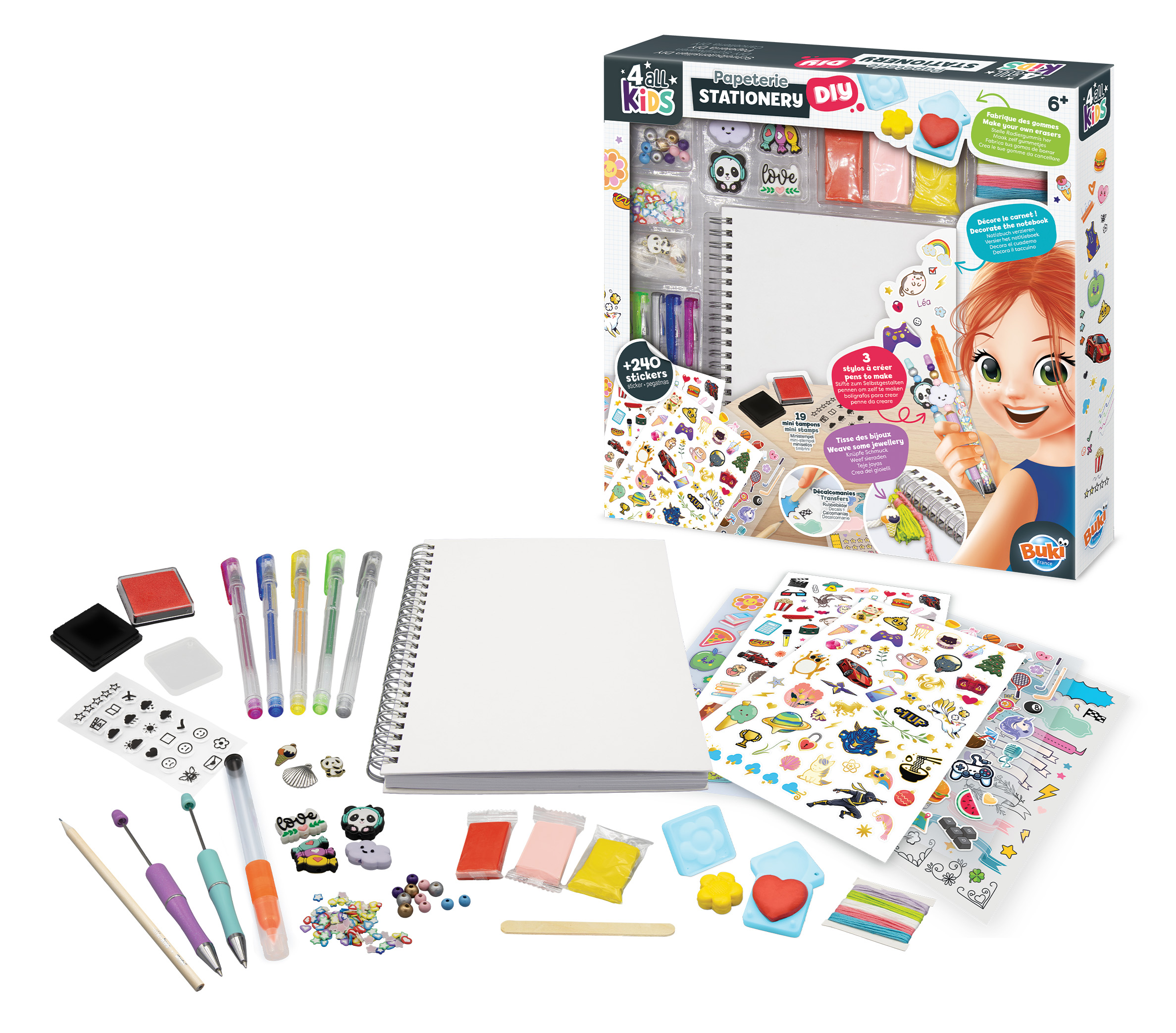 BUKI 4allKIDS Psací dekorační sada DIY