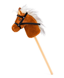 Faunica Hobby horse Scarlet, světle hnědý kůň na tyči