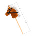 Faunica Hobby horse Scarlet, světle hnědý kůň na tyči