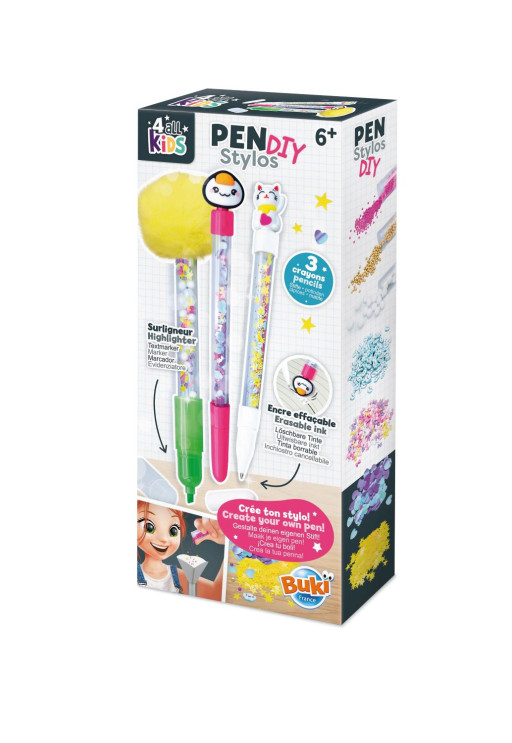BUKI 4allKIDS Výroba psacích potřeb Refill Kawaii