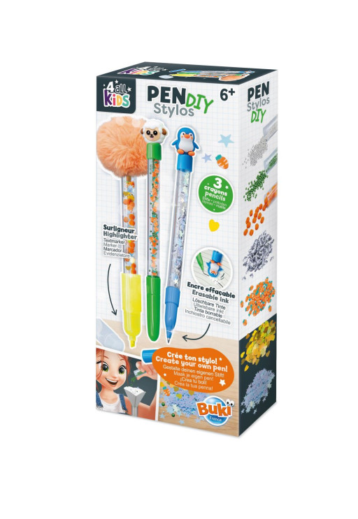 BUKI 4allKIDS Výroba psacích potřeb Refill Zvířata