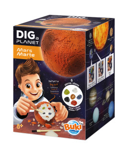 BUKI DIGaPLANET vykopávka minerální kameny MARS