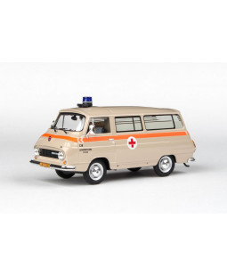 Abrex Škoda 1203 (1974) Sanitka Záchranná služba Praha 138, 1:43