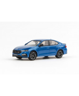 Abrex Škoda Octavia IV RS (2020) Modrá Race Metalíza 1:43
