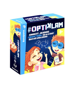 Optiklam, společenská hra - 22x22x7cm