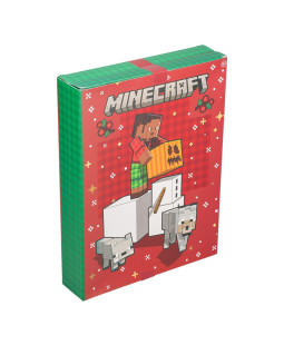 Adventní kalendář Minecraft, 25x33x6,5cm