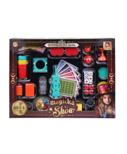 Dětská Kouzelnická sada 15v1, Velký set kouzel