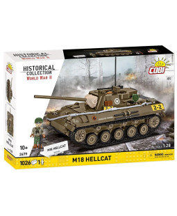 Cobi 2679 II WW M18 HELLCAT, 1:28, 1026 dílků, 1 f