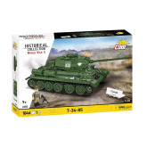 Cobi 2683 II WW Tank T-34-85, 1:28, 1046 kostek, 1 figurka