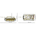 Cobi 2668 II WW Jagdpanzer IV/70 (V), 1:28, 1024 kostek, 2 f