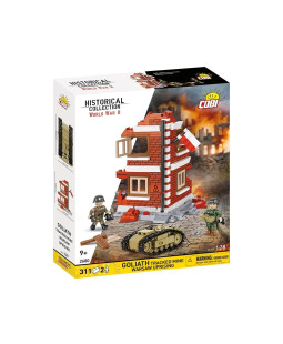 Cobi 2680 II WW GOLIATH lehký nosič nálože, Varšavské povstání, 1:28, 311 k, 2 f