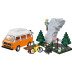 Cobi 24638 Volkswagen T3 Camper Van, 1:35, 232 kostek