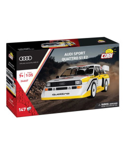 Cobi 24667 Audi Sport Quattro S1 E2, 1:35, 147 kostek