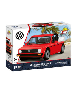 Cobi 24660 Volkswagen Golf Cabriolet, 1:35, 89 kostek