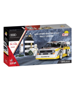 Cobi 24668 Audi Sport Quattro S1 E2 Rally Legend, 1:35, 229 kostek