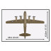 Cobi 5774 II WW Boeing B-29 Superfortress, 1:72, 1074 kostek
