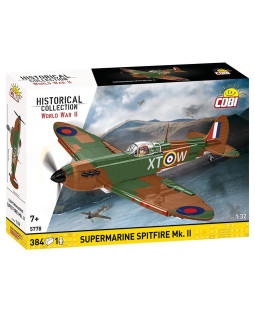 Cobi 5778 II WW Supermarine Spitfire Mk.II, 1:32, 384 kostek