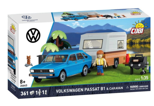 Cobi 24643 Volkswagen Passat B1 s karavanem, 1:35, 361 kostek