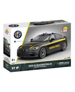 Cobi 24657 Alfa Romeo Giulia Quadrifoglio Guardia di Finanza, 97 kostek
