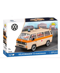 Cobi 24636 Volkswagen T3 Sanitka, 1:35, 141 kostek