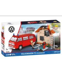 Cobi 24635 Volkswagen T3 Hasiči, 1:35, 238 kostek